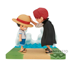 Banpresto ONE PIECE WORLD COLLECTABLE FIGURE LOG STORIES-MONKEY.D.LUFFY&SHANKS